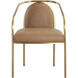 Cicero Milliken Cognac Dining Armchair